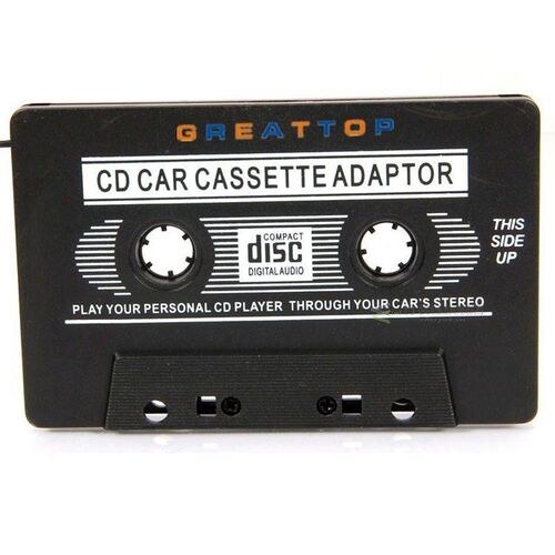3.5mm AX Input Car Cassette Tape Adapter Convertor Audio Cab