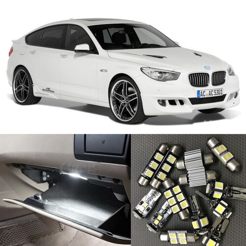 18pcs White Canbus  LED Light Bulbs Interior Kit  2010-2014