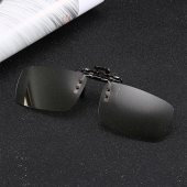 偏光镜男钓鱼夹片变色镜片夹片日夜两用墨镜夹片式 可上翻轻便 男士