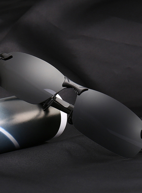 太阳眼镜开车防紫外线方形太阳镜潮偏光镜士驾驶镜高清墨镜