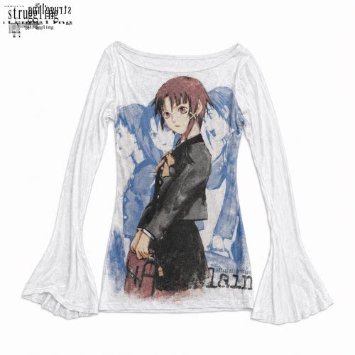 荒诞小镇 Serial Experiments Lain Lain 暗黑亚文化复古做旧喇叭