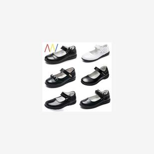 girls baby Girl Kids formal leather shoes for School student