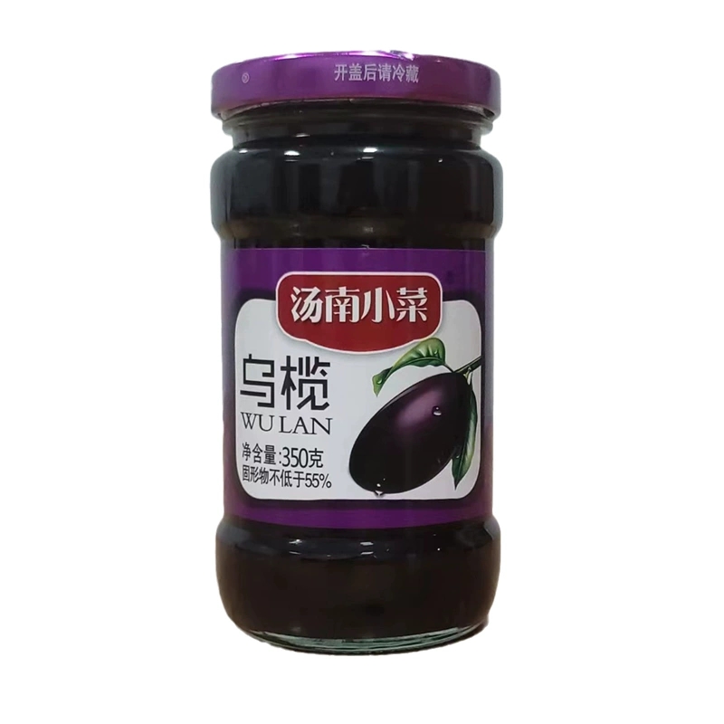 乌橄榄下饭菜潮汕特产黑橄榄油榄早餐夜宵配粥小菜350g