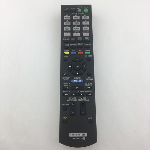 全新适用于索尼音频系统遥控器RM-AAU106为STR-DH720 STR-DH730 STR-DH830 TDM-iP30 AV系统
