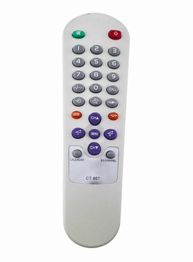 适用于东芝电视机34JF5C 29CF58C 遥控器 CT-867