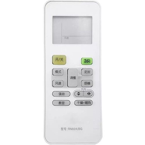 适用于Midea 美的变频空调遥控器 RN02ABG KF-32GWBP2N1Y-JM遥控
