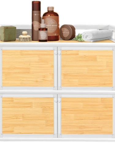 Экономическая двойная простота и современная сборка Неснаправленная шкафа для хранения мусора