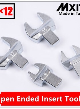 Open Ended Insert Tools 9X12 drive 7-36mm Torque wrench Head