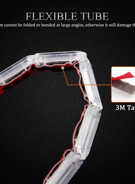 12V WhiteAmber 8/10/12/14/16 D 2835 Two-way Streamer Lamp DR