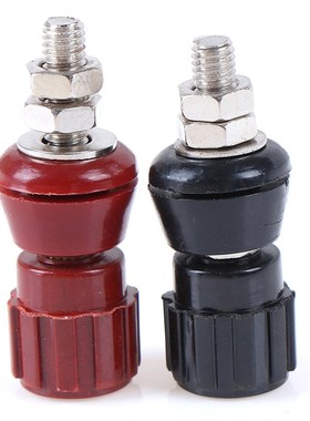 2pcs/1pair 5MM Copper Posts Terminal Blocks Power Supply Te