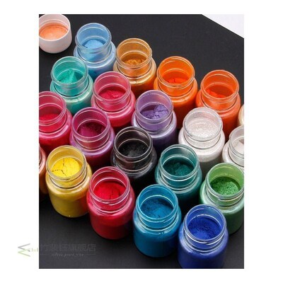 20 Colors Mica Powder Epoxy Resin Dye Pearl Pigt Natural Mic