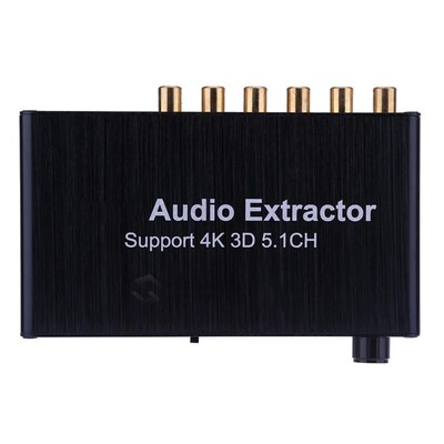 US plug  HDMI audio decoder Audio Extractor Support 5.1CH ch