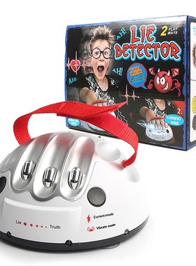Tricky Lie Detector Shocking Liar Funny Adjustable Adult Po