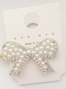 Cute Girls Hair Clips With Fashion Pearl Design Kids Hair P