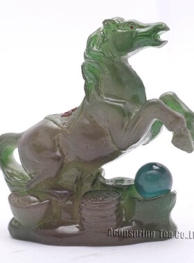 Green Horse,Lucky Charms,Chinese zodiac,Shenxiao,Allochroic