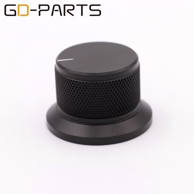 GD-PARTS 1PC 38x25mm Machined Solid Full Aluminum Rotary Pot