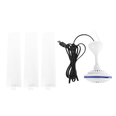 Canopy Ceiling Fan USB Tent Fan for Bed Camping Outdoor Room