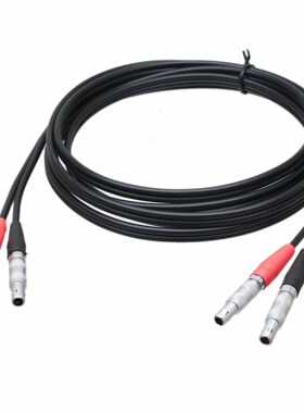 Cable Dual Lemo-00S to Lemo 00 L00  ltrasonic NDT TOFD SF GE