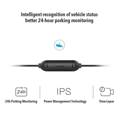 DDPAI 12/24V Micro SB Car Charger Hard Wire Hardwire Kit for