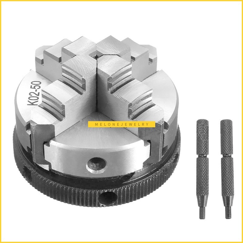 Reversible Self-Centering Chuck 4 Jaw hread Mount Lathe Chuc