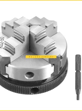 Reversible Self-Centering Chuck 4 Jaw hread Mount Lathe Chuc
