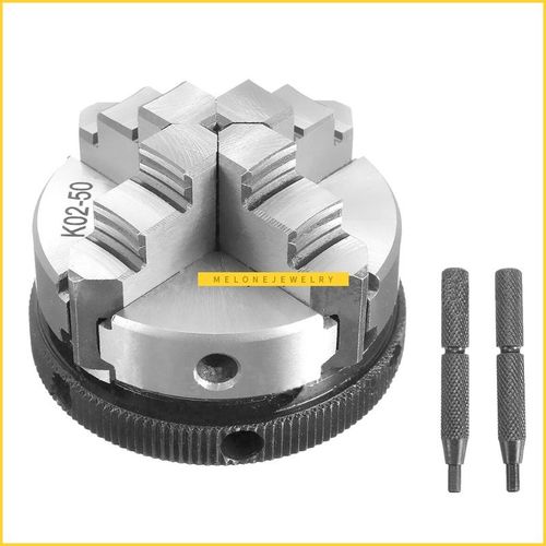 Reversible Self-Centering Chuck 4 Jaw hread Mount Lathe Chuc