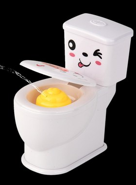 Mini Funny Prank Squirt Spray Water Toilet Toy Funny Closes