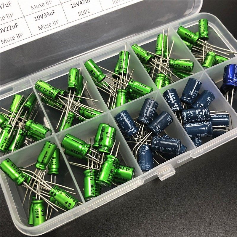 Nichicon/ELNA  BP/RBP2 Bi-Polar HiFi Audio Capacitor ass