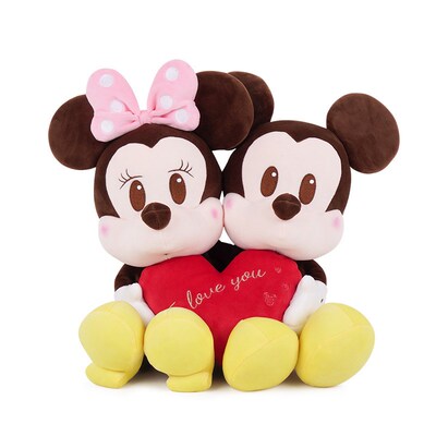 New Heart Minnie Mouse Stuffed Animals Toy Minnie Dolls Sup
