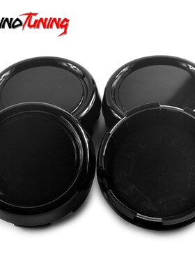 4pcs 79mm 73mm Black Car Wheel Center Caps For Rims Fit For