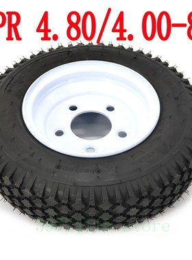 Size 4.80/4.00-8 Tubeless Tire Parking Turntable Tire 400-8