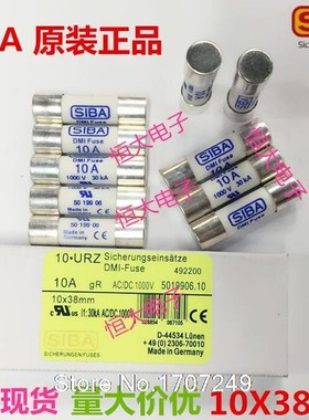 10pcs/Lot Fast Acting Ultra Rapid Ceramic Fuse SIBA 10A 1000