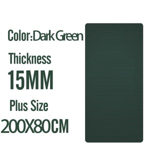 200*80cm 15mm Thick Yoga Mat Quality Exercise Sport Mat for