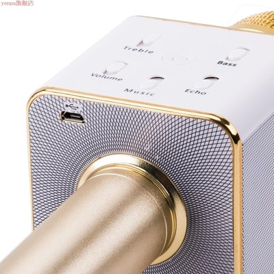 Portable Wireless Karaoke Microphone,Mini Handheld Cellphone