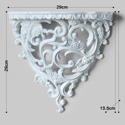 European Style Wall Hollow Storage Rack Creative Wall Hangin
