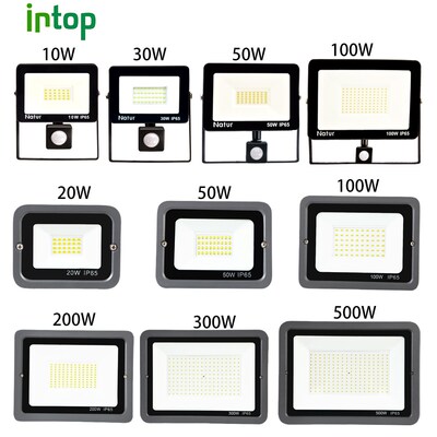 Led Floodlight PIR Motion Sensor Led Flood Light 10W 20W 30