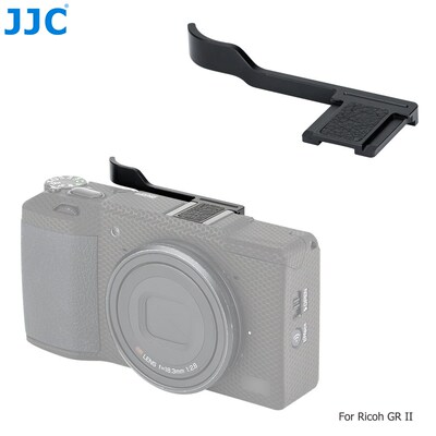 JJC Aluminium Alloy Thumbs Up Grip With Hot Shoe Cover For