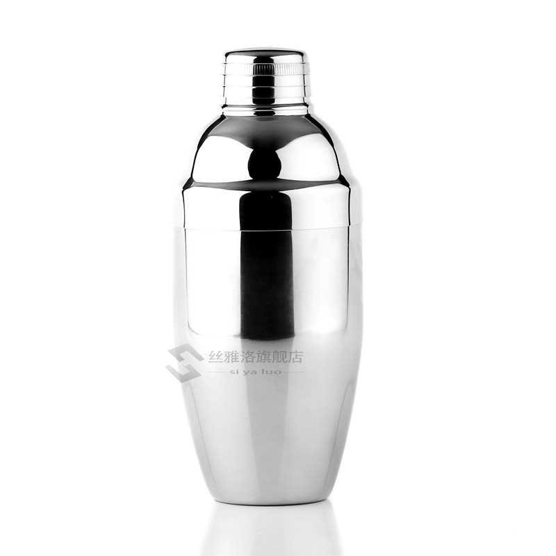 Premium Cocktail Cobbler Shaker, 550ml in 18-8 Stainless Ste