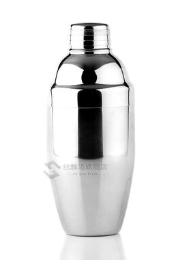 Premium Cocktail Cobbler Shaker, 550ml in 18-8 Stainless Ste