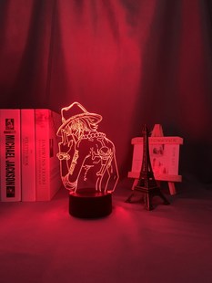 One Piece Portgas D Ace Led Night Light For Kids Bedroom Dec