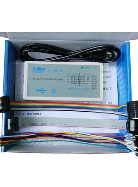 1PC USB Isp Download Cable JTAG SPI Programmer for LATTICE F