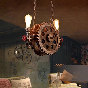 Industry wind light retro loft chandelier living room room d