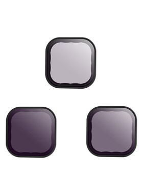 For Go Pro Hero 9 Black Camera Reducer Filter Set ND 8/16/3