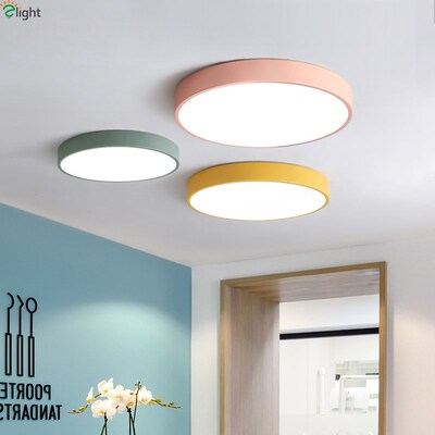 Nordic Multicolor Alloy Led Chandeliers Lighting Living Room