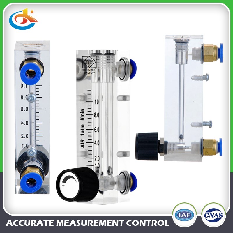 LZM-4T Acrylic Flow Meter  Insertion Type Air Float Flowmete