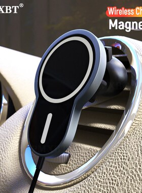 Wireless Car Charger Magnetic Holder Mag For Safe iPhone 12