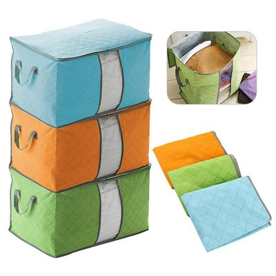 Hot Sale Folding Storage Bag Clothes Blanket Quilt Closet S