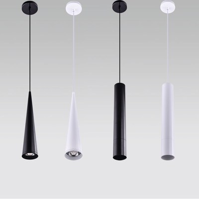 1PC Modern LED Long ube Pendant Lights Simple Nordic Restaur