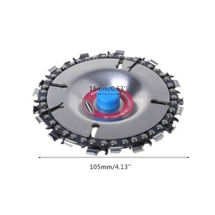 4 Inch Angle Grinder Disc Wheel Tooth Power Plate Woodworki