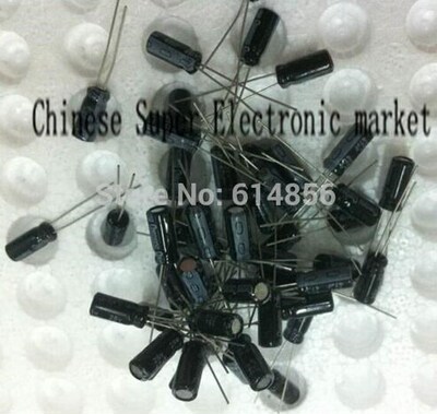 Aluminum electrolytic capacitor 35V 100uf 50V 25V 16V 10V 47